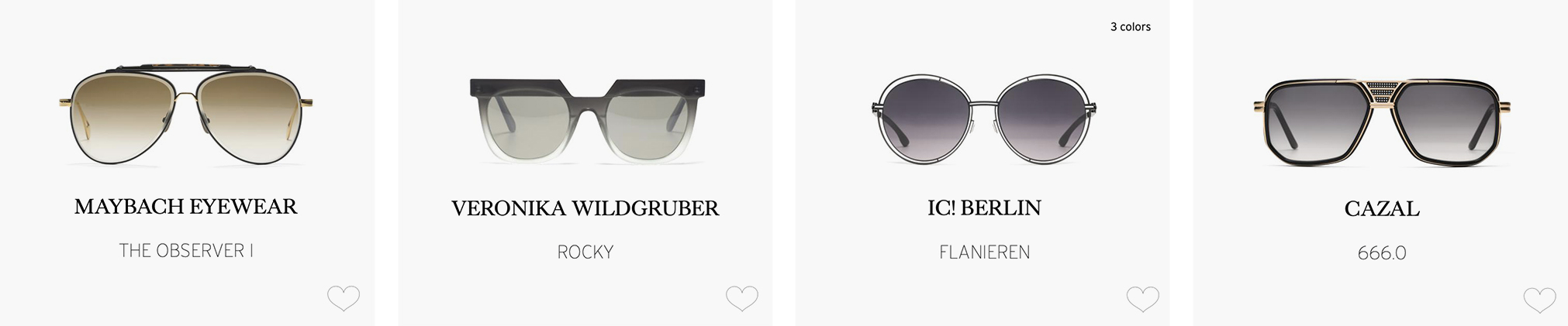 German sunglasses sales brands