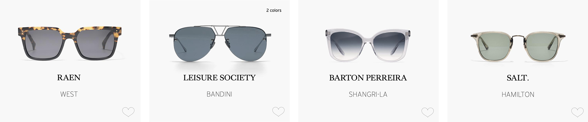 American store eyewear brands