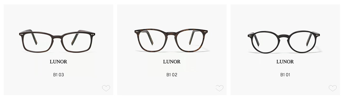 Lunor Horn Eyeglasses