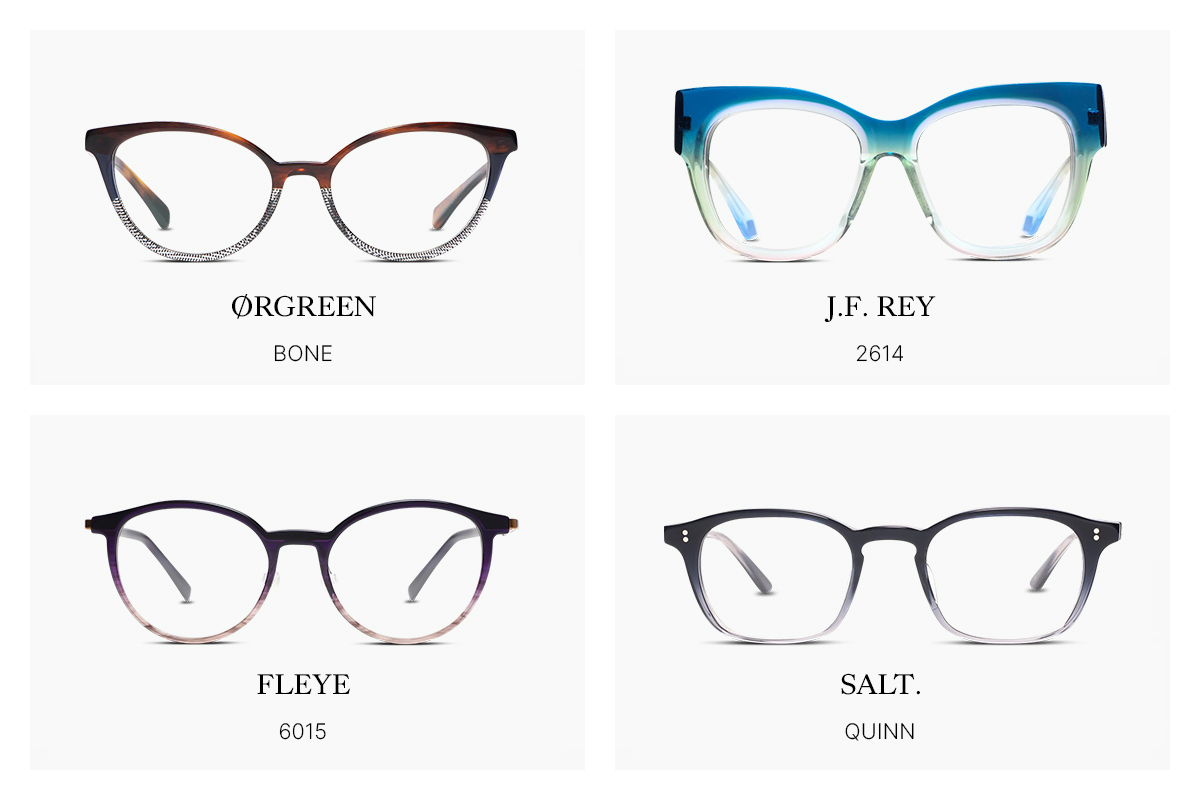 Eyewear Trends 2024 color gradients